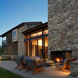 Shooting Star Outdoor Fireplace