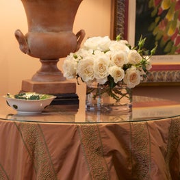 Suburban Townhouse table skirt