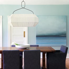 Dining Room Cool and Calm Watery Vibes