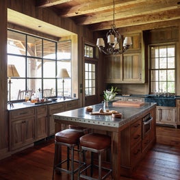 South Carolina Hunting Lodge Kitchen 