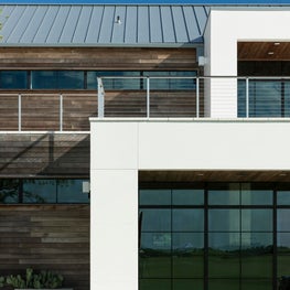 Trinity Forest Golf Clubhouse Rear Facade Vignette