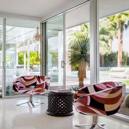 Palm Springs Home - Pucci Chairs