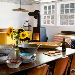 Connecticut Farmhouse, Bright, Modern Farmhouse Kitchen