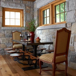 Modern/Rustic Barn Pub Room Dining Area