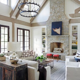 Living Room -Architecture by Spitzmiller & Norris- Interiors by Teri Duffy 