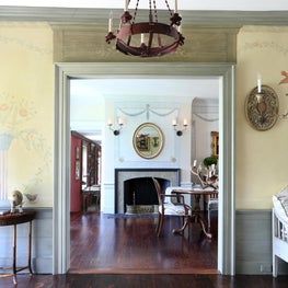 Hand-Painted Details of This Princeton Home Speak for Themselves