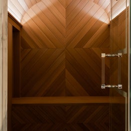 Master Bathroom Sauna