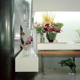 Banchet Flowers, View of Interior Display and Work Space