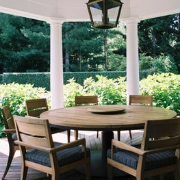 East Hampton Residence - Outdoor Dining Area