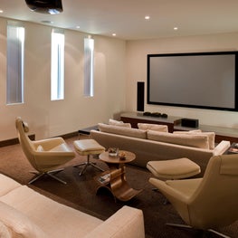 Modern media room