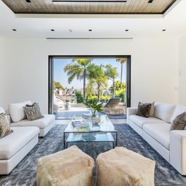 Modern Sitting Room in Master Suite