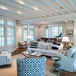 Living Room, Seaside Avenue Residence, Seaside, Florida