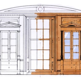 Library Elevation Sketch