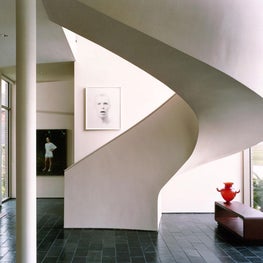 Residence for an Art Collector - Spiral Stair