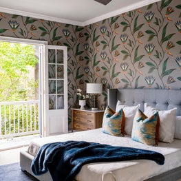 Second floor bedroom revamp with balcony