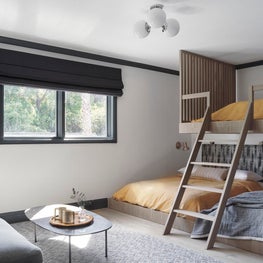 Los Altos Hills Tudor Bunk Room