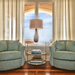 St pete water front home custom chair