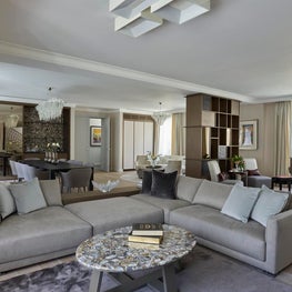 Kensington Townhouse Exterior Ground Floor Open Living Area