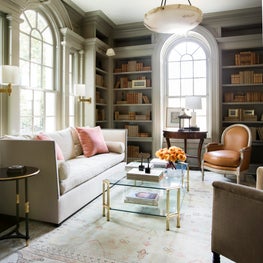 Library  Architecture by Spitzmiller & Norris Interiors by Suzanne Kasler