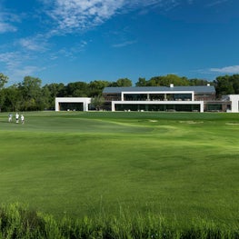 Trinity Forest Golf Clubhouse Rear Elevation