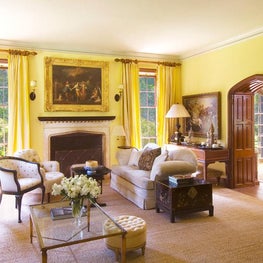 Living Room, South Boulevard Residence