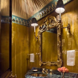 Historic New York City Townhouse Major Renovation - Powder Room