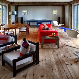 Connecticut Farmhouse, Open Family Room, Game Room