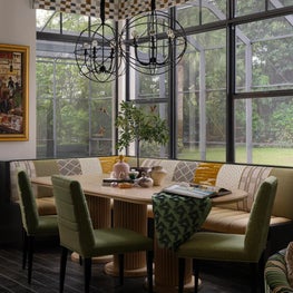 Maximalist Eat-In Area