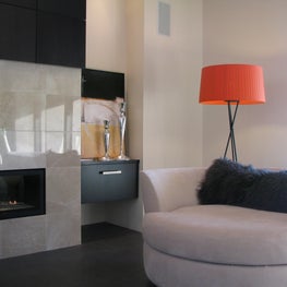 Modern Cozy Fireplace