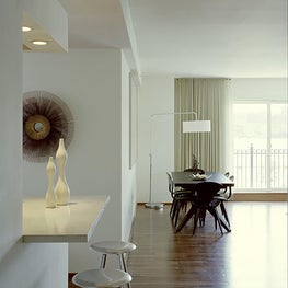 The Peninsula Condos, View of Dining Area