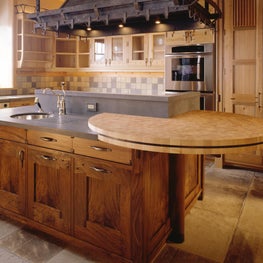 Aspen Kitchen - Antique Chateau Stone Tile Flooring