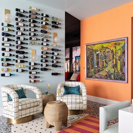 Color Blocked Painter's Palette