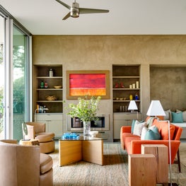 Sunny and bright living room