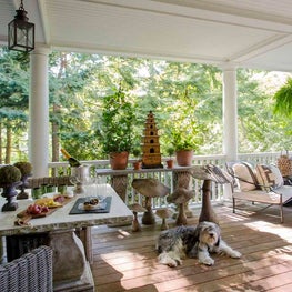 Covered Porch for Outdoor Dining