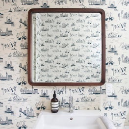 1920's Contemporary - Wallpaper to Write Home About