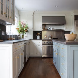Modern Farmhouse Two Tone Kitchen