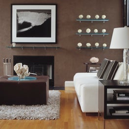 Chocolate and Vanilla living room