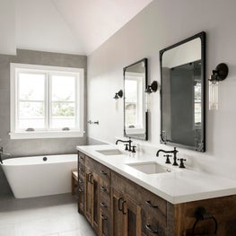 Modern Bathroom in Park City Mountain Home