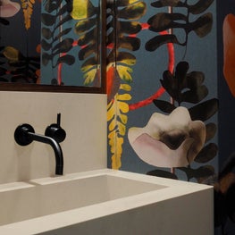 Mission Contemporary Powder Room