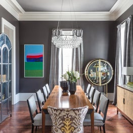 Eclectic Dining Room 