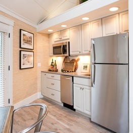 Kitchen with custom lighting