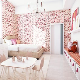 Girls Bedroom | Upper West Side Penthouse | NYC