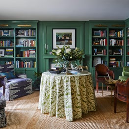 Dallas Living room Library