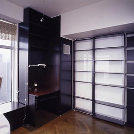 East Side Apartment, View of Home Office