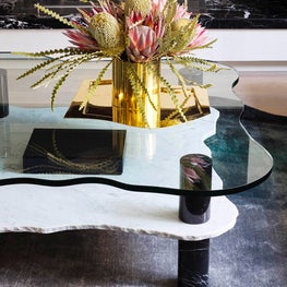 Tribeca Residence, Living Room Detail 