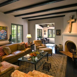 Living Room, Del Monte Residence, Houston, Texas