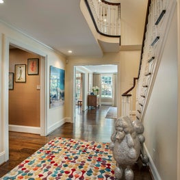 Haverford, Pennsylvania Residence - Staircase in Foyer