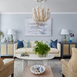 Portfolio: Modern serene Living Room