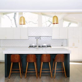 Clean, Contemporary Kitchen Remodel in Mid-Century Ranch House