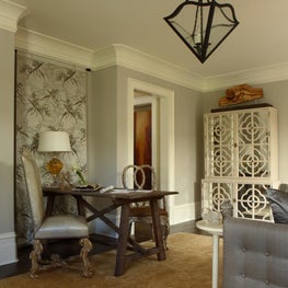 Buckhead/Atlanta Home, Ladies Sitting Room with antiques